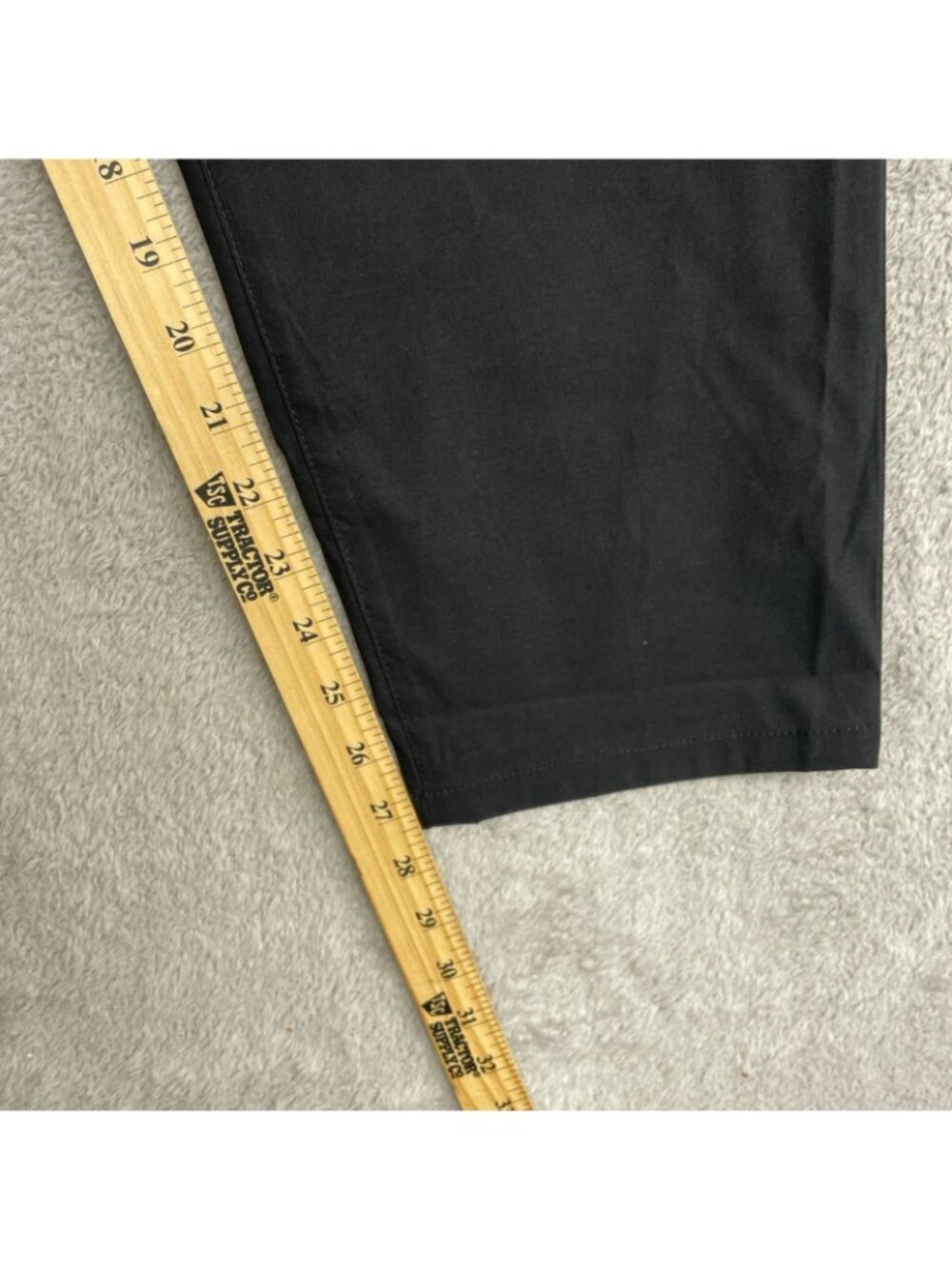 NWT Eddie Bauer Women's 10 Black Horizon Straight Ankle Pant Nylon-Spandex J2074 - Picture 7 of 13
